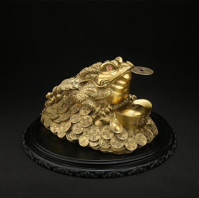 金銅金蟾招財擺件定制指南 從金屬工藝品定做到工廠直銷的完整解析